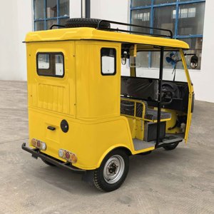 Motocicleta <span class=keywords><strong>Bajaj</strong></span> de 250cc con Motor de Gasolina, Triciclo Motorizado de 3 <span class=keywords><strong>Ruedas</strong></span>, Tipo Boda Boda de Carrocería Abierta - Product Image 6