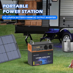 Portable Power <b>Station</b> 12.8V 100ah /120 / 150Ah / 170Ah Battery With 1000W and Fast Charging LFP12100 Portable Power <b>Station</b> - Product Image 1