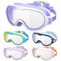 Lunettes de natation pour enfants à vision large, anti-buée, protection UV