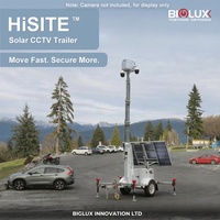 Remolque de Vigilancia con Energía Solar, Visión Nocturna, Gran Angular, Tarjeta SD y Nube para Monitoreo 24/7 de Infraestructura de Servicios Remotos