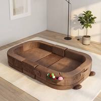 Canapé-lit pliable portable pour enfants et tout-petits, idéal pour le camping, la chambre ou l'extérieur, avec rembourrage en mousse haute densité – Fabrication usine
