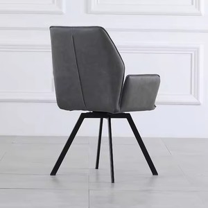 Sillas de Comedor Giratorias Negras Contemporáneas <span class=keywords><strong>en</strong></span> Oferta, Sillas de Comedor de Tela para <span class=keywords><strong>Restaurante</strong></span> - Product Image 4