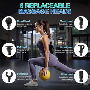 2025 masseur musculaire portatif sans fil professionnel pistolet de Vibration corporelle de sport de tissu profond pour la livraison directe - Product Image 5