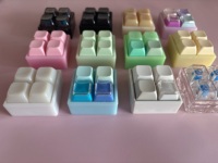 Custom Acrylic Keyboard Switch Keychain DIY Logo Design Keycap Keychain Relieve Stress Switches Keychain Printing