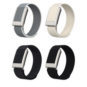 Correa de nailon personalizada con velcro, color negro grisáceo, con logotipo <span class=keywords><strong>para</strong></span> Whoop 5.0 mg - Product Image 1