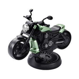 Diffuseur d'air multifonctionnel en alliage pour moto, style moderne, avec moteur électrique, jouet décoratif rotatif pour voiture - Product Image 1