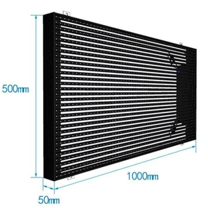Indoor Transparent LED <b>Display</b> <b>Wall</b> Glass Window Advertising Transparent LED screen - Product Image 5
