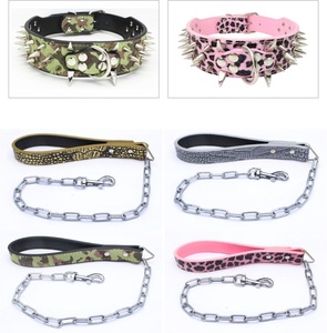 उच्च गुणवत्ता वाले तेज स्पाइक्स के साथ बड़े कुत्ते के कॉलर पिटबुल मास्टिफ स्पाइडर पालतू कुत्ते कॉलर - Product Image 6