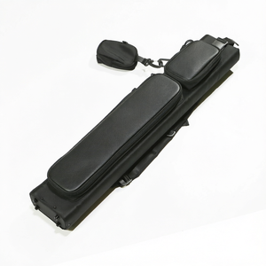 Estuche para Taco de Billar PU 2B3S 1 2, Caja Portátil para Tacos de Billar con Apertura Rectangular y Correa para el Hombro - Product Image 1