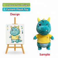 Fabricant de jouets en peluche personnalisés – Usine de figurines mignonnes garçon anime à cheveux bleus avec pince à cheveux étoile, articles de collection, porte-clés en peluche en gros