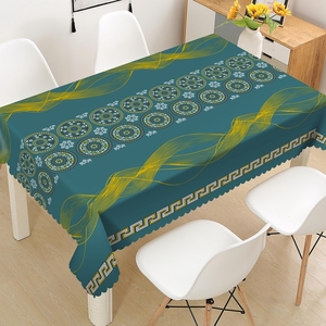 Nappe en PVC en gros d'usine de Yiwu nouvel article <span class=keywords><strong>toile</strong></span> <span class=keywords><strong>cirée</strong></span> dorée - Product Image 2