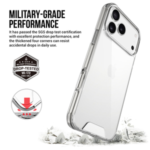 2025 nouveau arrivé pour iPhone 17 cristal clair avec bouton en métal couverture de téléphone portable pour iPhone 17 Pro Max - Product Image 3