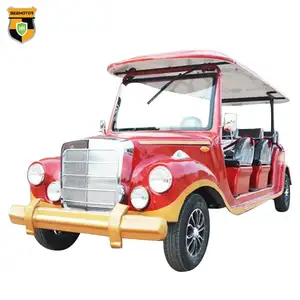 Factory Customization Vintage Retro Travel Sightseeing Bus 11 Sets Electric Classic Cars for Kids Adult