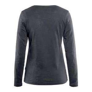 BLAKLADER - 330110329800XXXL Camiseta de manga larga para mujer Gris oscuro-EAN 7330509587034 CAMISETAS Y POLOS DE TRABAJO - Product Image 3