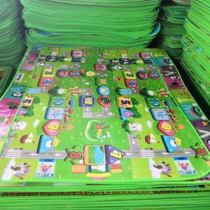 <span class=keywords><strong>Tapis</strong></span> de jeu imperméable non toxique pour sol Extra large Réversible Portable Soins pour enfants et bébés <span class=keywords><strong>Tapis</strong></span> de jeu en <span class=keywords><strong>mousse</strong></span> XPE EPE - Product Image 4