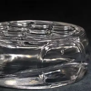 Высококачественная креативная круглая тисненая Ароматизированная Роскошная косметическая бутылка для упаковки хрустальный стеклянный флакон для духов