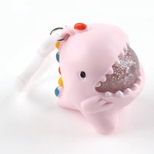 Juguete Creativo Antiestrés, Dinosaurio para Apretar, Sopla Burbujas, Alivia el Estrés, Gadget Desestresante de EVA, Regalo Navideño para Niños - Product Image 4