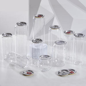 250ml 350ml 450ml 550ml tùy chỉnh trong suốt chai nước trái cây nhựa uống lon con dấu <span class=keywords><strong>Pet</strong></span> Soda nước nhựa có thể cho uống - Product Image 2