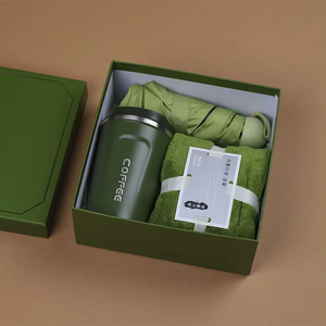 Logotipo personalizado promocional Paraguas ejecutivo de lujo Cestas de viaje Niñas Recuerdos de cumpleaños Invitados DE BODA Conjunto de regalo de San Valentín - Product Image 1