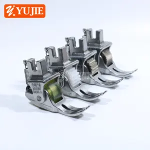 Yujie-prensatelas de rodillo para máquina de coser, espesor de pie para todo tipo de telas de cuero, YJ-GL01