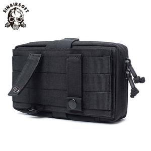 Sac Tactique Utilitaire MOLLE Détachable IFAK EMT, Pochette Médicale de Premiers Secours, Sacs à Outils, en Nylon Léger et Imperméable avec Tige en Carbone - Product Image 3