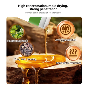 Olio di tung puro adatto <span class=keywords><strong>per</strong></span> ringhiere in <span class=keywords><strong>legno</strong></span> da esterno, pergolati, gazebo e altri elementi impermeabili e resistenti agli insetti - Product Image 6