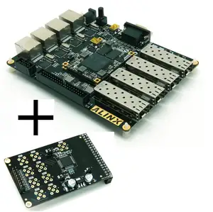 XILINX Artix- FPGA開発ボードA7XC7A100T4イーサネット4 SFP VGA RS232 ALINXブランド (fpgaボード16ビット200KSPS ADモジュール)