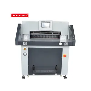 A3 380V Stack elektrik Guillotine pemotong kertas, mesin pemotong kertas untuk dijual