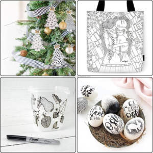 Marqueurs permanents à pointe ultra fine <span class=keywords><strong>Sharpie</strong></span> <span class=keywords><strong>en</strong></span> <span class=keywords><strong>gros</strong></span>, 0,4 mm - Product Image 3