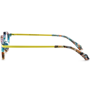 Monture de lunettes en alliage d'acétate Borregls pour hommes, nouvelle collection 2025, petites lunettes ovales vintage pour femmes, lunettes optiques rétro 19341 - Product Image 5