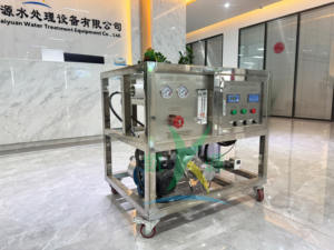 Pequeño equipo de desalinización de agua de mar 1000LPD Máquina de tratamiento de desalinización de agua salada de ósmosis inversa adecuada para Isla - Product Image 3