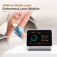 Appareil de thérapie laser endoveineux 1940 pour l'élimination des varices et des lésions vasculaires en phlébologie médicale