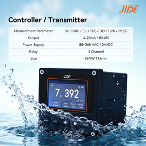 เครื่องวัดค่า PH 4 20mA หรือ RS485 สำหรับการบำบัดน้ำ พร้อมใบรับรอง CE RoHS ปั๊มจ่ายสารเคมี เซ็นเซอร์วัดค่า PH - Product Image 5