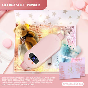 Tragbarer Wiederaufladbarer Kabelloser Taillenmassagegürtel Wärmegürtel Menstruations-Heizkissen für Krämpfe Periodenpflege Menstruationsbeschwerden - Product Image 3