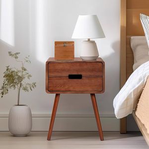 Acacia Box 50 Load Capacity <b>Wooden</b> Container Face Towelettes Bathroom Counter <b>Storage</b> Stone <b>Bin</b> - Product Image 6