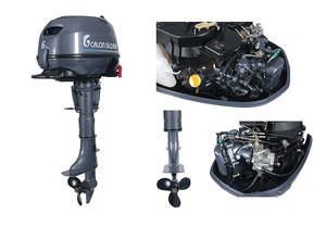 迷你4冲程6马力舷外马达低噪音日常使用 - Product Image 5