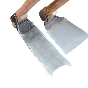 Zappa con Manico in Legno e Lama in Acciaio al Carbonio Rinforzata <span class=keywords><strong>per</strong></span> Scavare, Pulire il Terreno, Attrezzi Agricoli Domestici, Piantare Ortaggi e Diserbo - Product Image 6