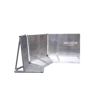 Barrières de contrôle des foules mobiles en alliage d'aluminium pour l'extérieur, barrière de contrôle des foules <span class=keywords><strong>Mojo</strong></span>, clôture de sécurité pour festival de musique - Product Image 4