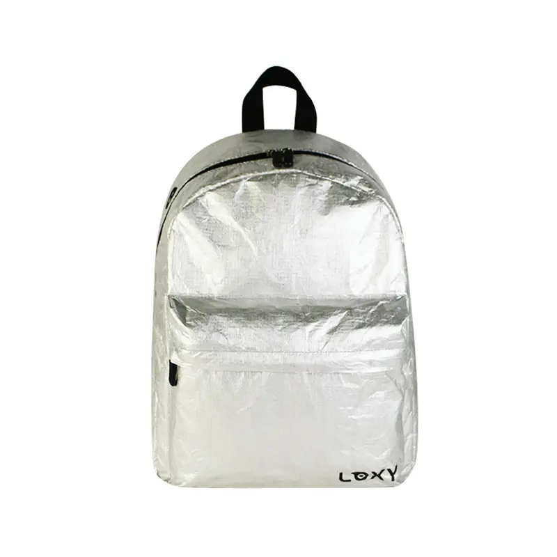 Vietnam Custom Waterproof Washable Capacity Backpack Bag School Kraft Coated Paper Dupont Tyvek Travel Paper Bags Tyvek Backpack