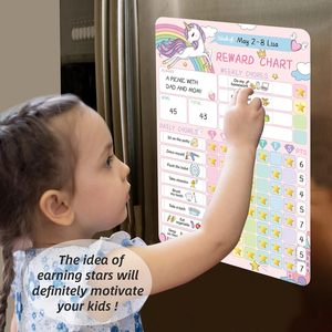 Boa Responsabilidade <span class=keywords><strong>Chart</strong></span> Board Magnetic Behavior Chore Recompensa Gráfico para Crianças - Product Image 3
