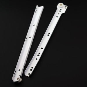 Perlengkapan Furnitur Kamar Tidur Gym Ruang Makan Hotel Rel Geser Besi untuk Lemari dan Laci, Senyap, Mudah Dipasang, Lapisan Powder Coated - Product Image 3