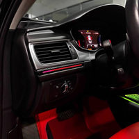 Éclairage d'ambiance OEM 64 couleurs pour Audi A6 C7 S6 RS6 2012-2018 – Accessoires de voiture pour la décoration intérieure et l'amélioration