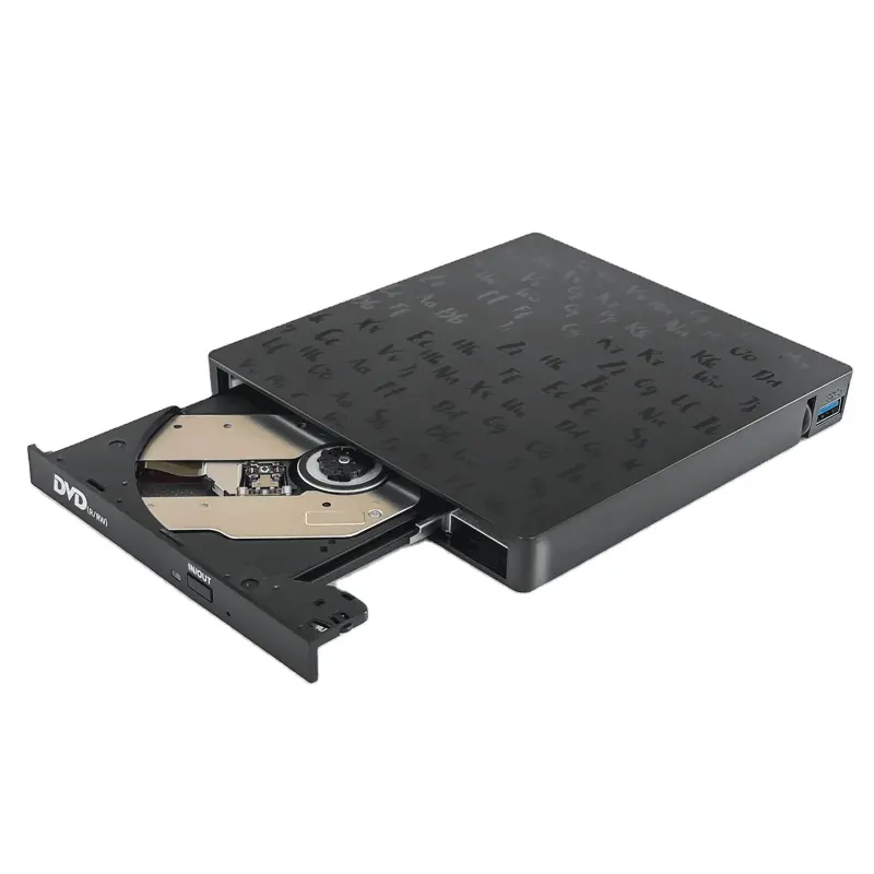 7 इन 1 बाहरी सीडी/डीवीडी ड्राइव विभिन्न प्रारूपों में सीडी/डीवीडी और अन्य डिस्क चला सकती है, सिस्टम रिकवरी मुद्दों का समर्थन करती है