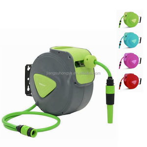 Multi Size Wall Mount 10 15 20 <span class=keywords><strong>30</strong></span> <span class=keywords><strong>M</strong></span> Meter <span class=keywords><strong>30</strong></span> 50 65 100 pieds Rétractable Watering Hose Reel wash Car wash Garden Water Hose Reel - Product Image 2
