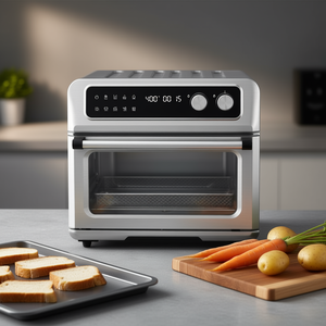 Horno Freidora de Aire Digital de 21Qt y 1800W, de Acero Inoxidable, Multifunción: Hornea, Tuesta, Deshidrata, Recalienta - Electrodoméstico de Cocina - Product Image 2