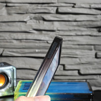 Étui de présentation pour cartes gradées en TPU+PC+verre avec paillettes, dégradé de couleurs, avec support à bande pour cartes PSA 35PT, collection de cartes à échanger