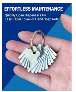 Clé 770301 pour distributeur de papier toilette compatible avec les modèles <span class=keywords><strong>Kimberly</strong></span> <span class=keywords><strong>Clark</strong></span> Scott - Product Image 3