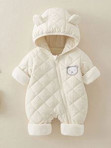 Ropa de Invierno para Bebés Recién Nacidos, Trajes de Nieve, Mono de Punto Cálido a la Moda, 6-24 Meses - Product Image 2