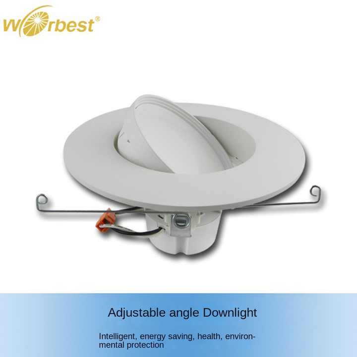 Rated Dimmable Led Panel Light Adjustable Panel Light Led Gimbal Downlight Gimbal Ultra Slim Recessed Panel Light