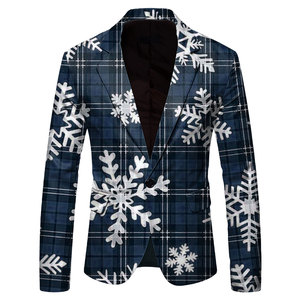 <span class=keywords><strong>Traje</strong></span> <span class=keywords><strong>de</strong></span> manga larga con botón <span class=keywords><strong>de</strong></span> solapa para hombre, <span class=keywords><strong>traje</strong></span> informal con estampado divertido y a la moda para hombre, chaqueta, <span class=keywords><strong>traje</strong></span> <span class=keywords><strong>de</strong></span> esmoquin para hombre - Product Image 1